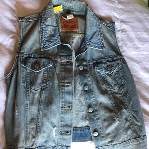 Vintage Levi Jean Vest
